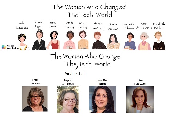 Women in Technology Women's Month program graphic