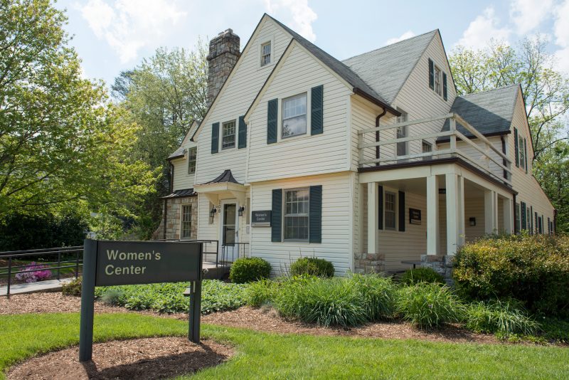 yellow house; Women's Center